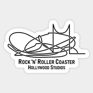 Rock 'n' Roller Coaster 4 Sticker